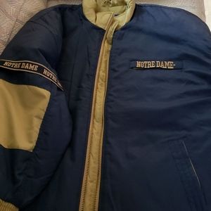 NOTRE DAME JACKET - LARGE BUT FITS LIKE XL